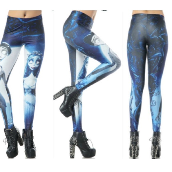 Corpse bride leggings