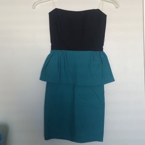 Tube top, zipper dress