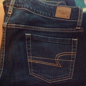 Favorite boyfriend sz 10 reg American eagle jeans