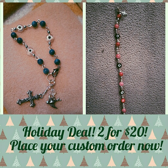 Handmade Evil Eye Bracelets