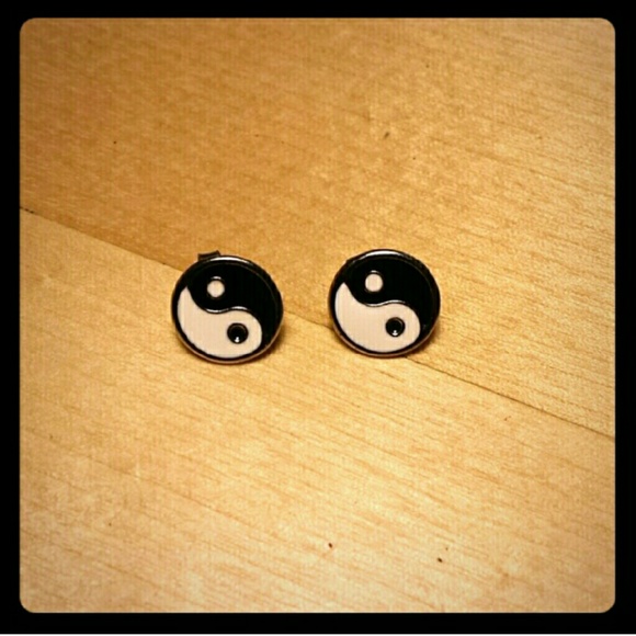 Ying Yang Earrings