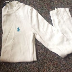 White long sleeve tee