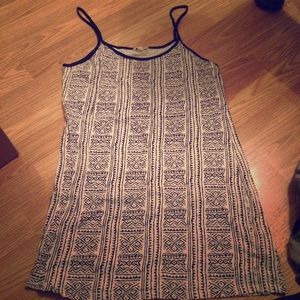 Printed tank top