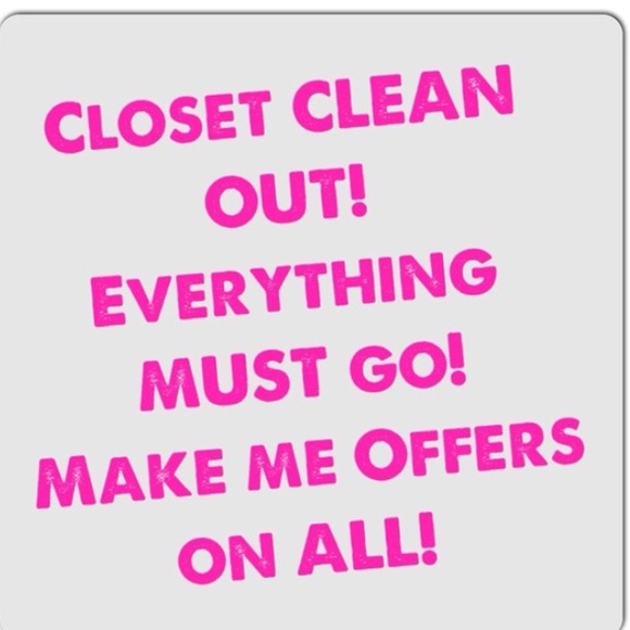 CLOSET CLEAR OUT!!!!