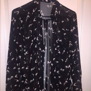 Express black Portofino shirt