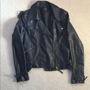 Leather Moto Jacket