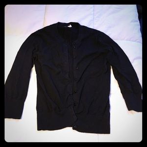 MOVING SALE 🎉 J. Crew 3/4 sleeve Navy cardigan