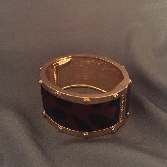 Calf Hair Hinged Cuff