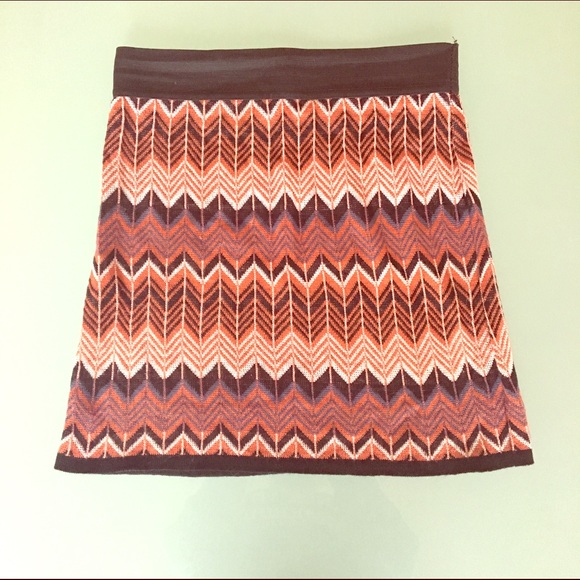 Chevron Sweater Skirt