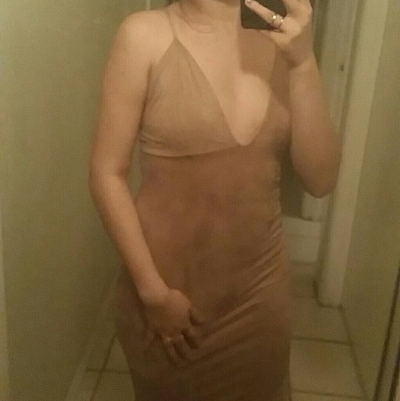 Suede midi