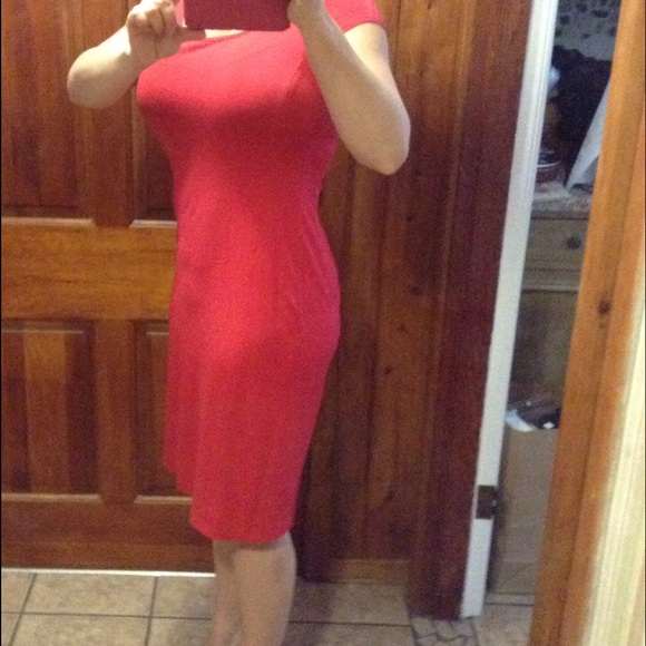 Talbots Red Dress Small - Picture 3 of 6