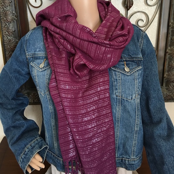 Lot of 2 Mix Nouveau Fashion Scarves - Picture 3 of 4