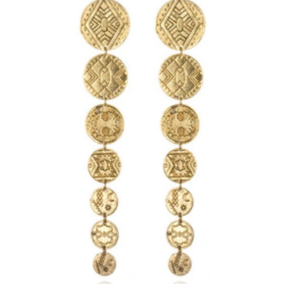 House of Harlow 1960 Coin Drop Earrings