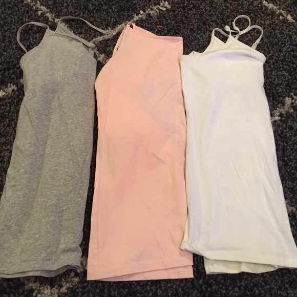 Tanks with built in bra bundle.