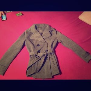 Gray JouJou jacket. It's extremely comfortable.