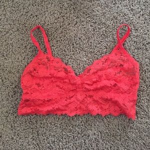 Lace bra top