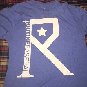 Mens Routine Baseball Tee