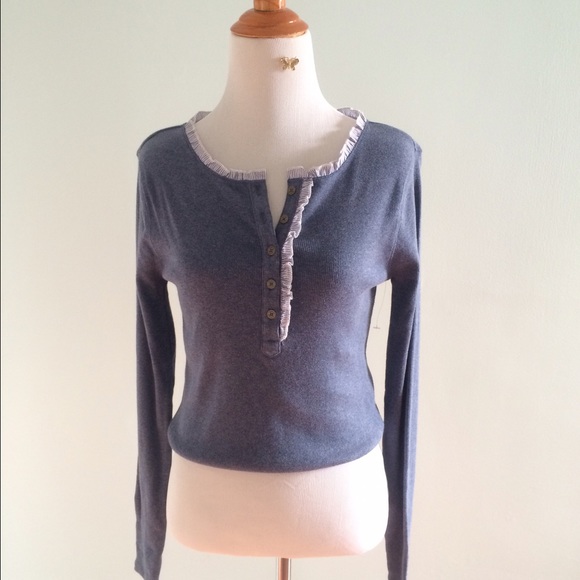 Tommy Hilfiger NEW Blue Long Sleeve Shirt Sz S