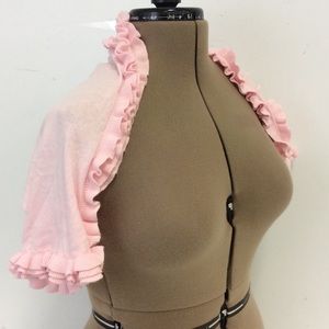 NWT Lilly Pulitzer Phoebe Pink Scallop Sweater XS