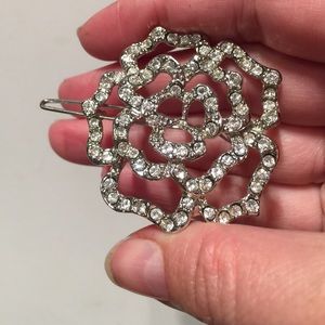 Rhinestone barrette