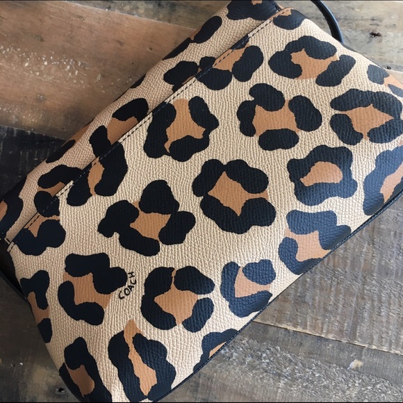 Bundled . Coach mini Ocelot leopard bag . 4x HP 🌷 - Picture 4 of 4