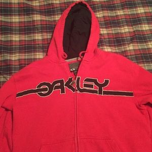 Mens Oakley Full-Zip Hoodie