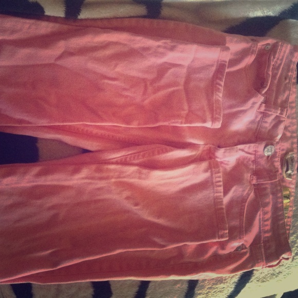 Pink Skinny Jeans - Stretch
