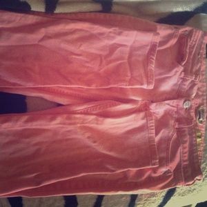 Pink Skinny Jeans - Stretch