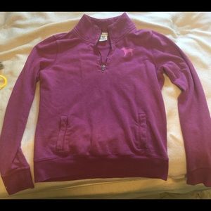 Victoria's Secret PINK half zip jacket