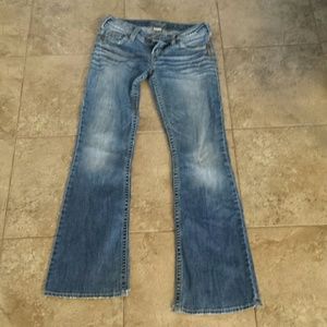 Silver jeans