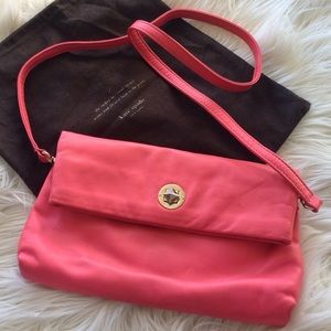 Kate Spade pink cross body/clutch bag