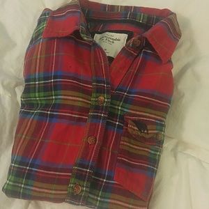 A&F Plaid Flannel