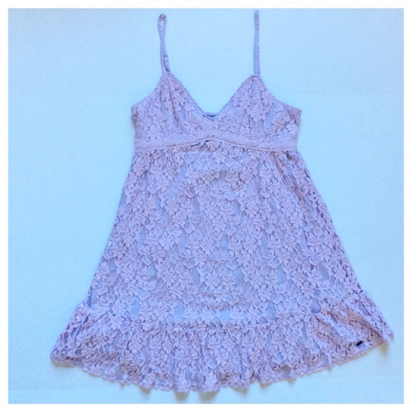 NWOT Lavender Lace Dress - Picture 3 of 4