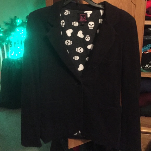 Material girl business jacket.