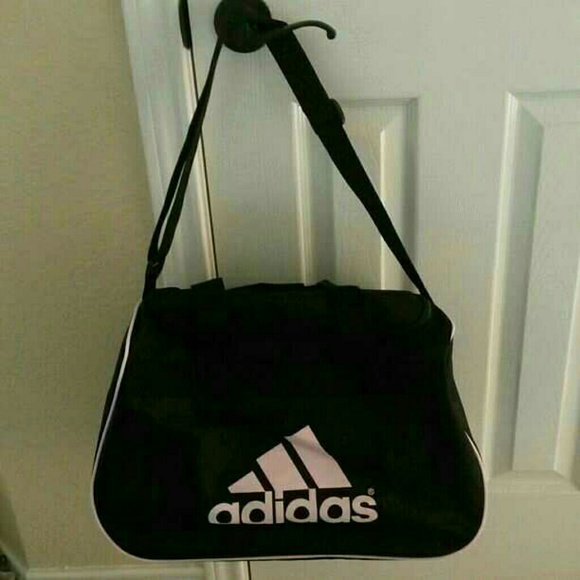 Black Adidas gym bag