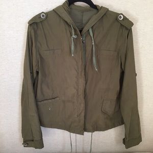 Brandy Melville Olive Green Jacket