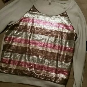 Sale! VS Sequined Sweatshirt