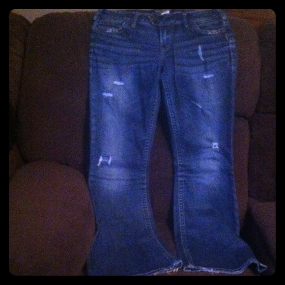Silver jeans!!