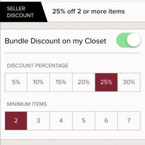 ❤️25% off of two items!❤️