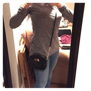 Black Michael Kors cross body bag