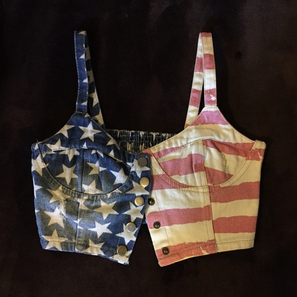 🇺🇸 American Flag Top