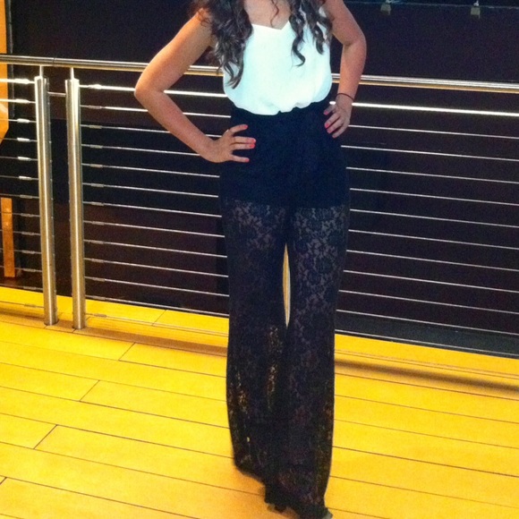 Elegant Lacey jumpsuit.