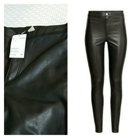 H&M Leather Pants