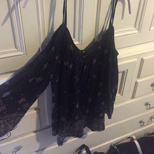 Excite cold shoulder top from urban outfitters