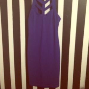 Dark blue dress