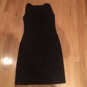J Crew Super 120s black work dress size 6