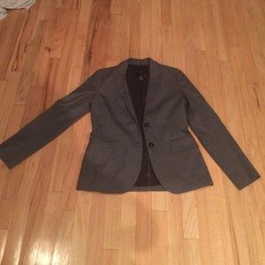 J Crew Gray Super 120s suit blazer