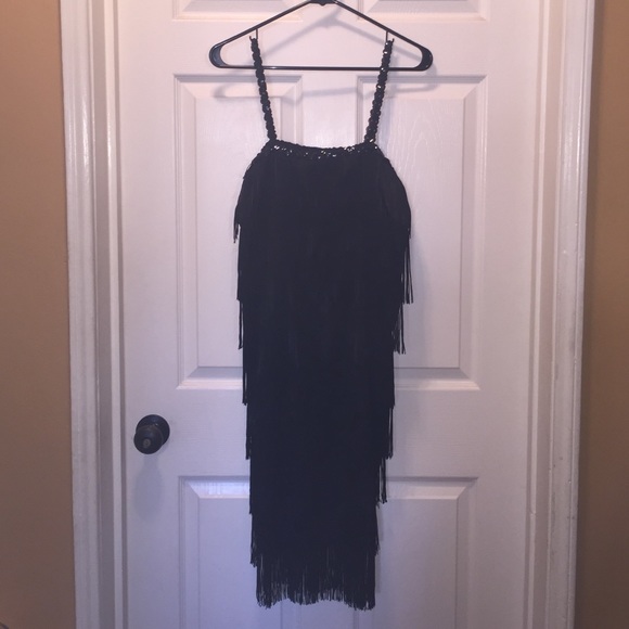 Black Flapper Dress