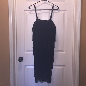 Black Flapper Dress