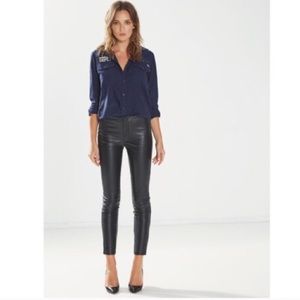 🎉HP🎉 Mother Denim Vegan Leather Pants